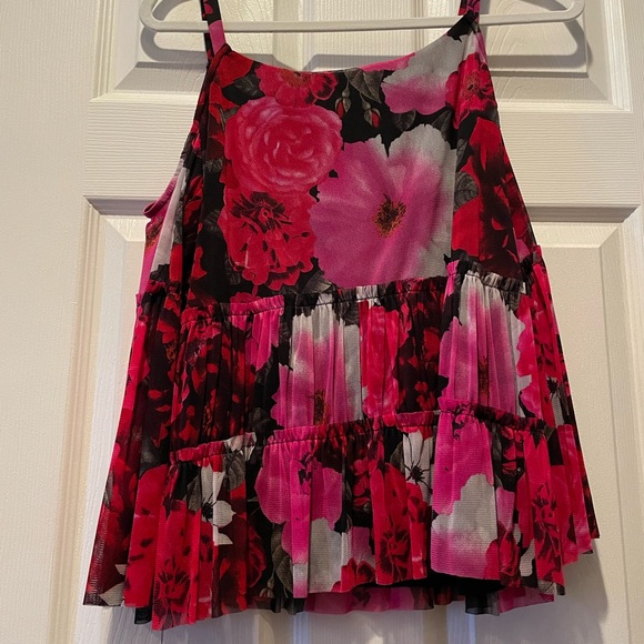 Cold shoulder floral shirt - Picture 4 of 5